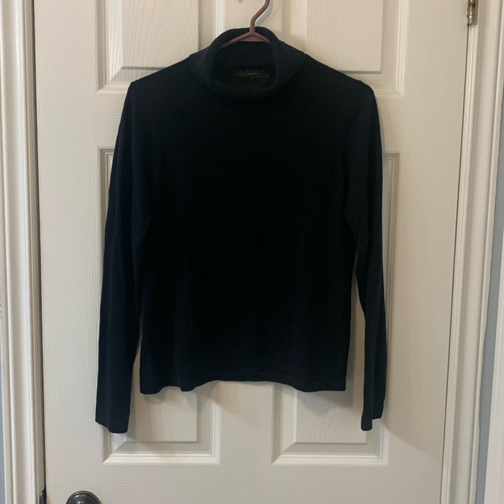 Black turtleneck